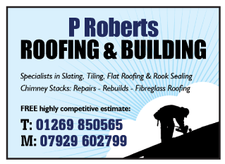 P. Roberts Roofing & Building serving Ammanford - Roofing