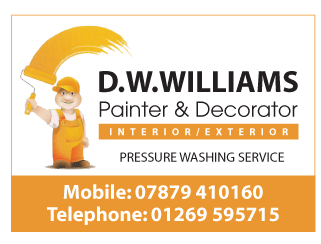 D.W. Williams Painter & Decorator serving Ammanford - Painters & Decorators