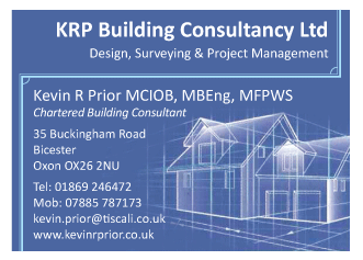 Kevin R. Prior MCIOB MBEng serving Bicester - Architectural Services