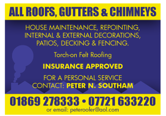 Peter Southam serving Bicester - Roofing