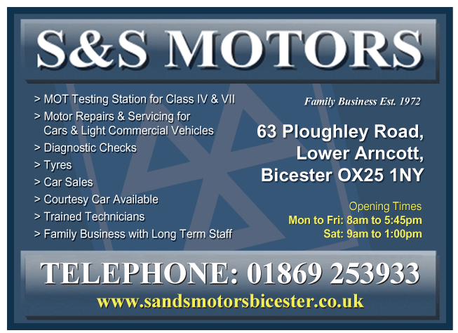 S&S Motors serving Bicester - Garage Services