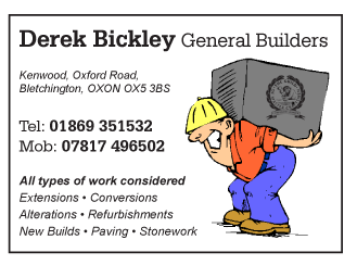 Derek Bickley General Builders serving Bicester - Builders