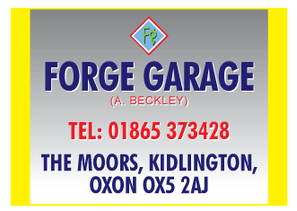 Forge Garage serving Kidlington - M O T Stations