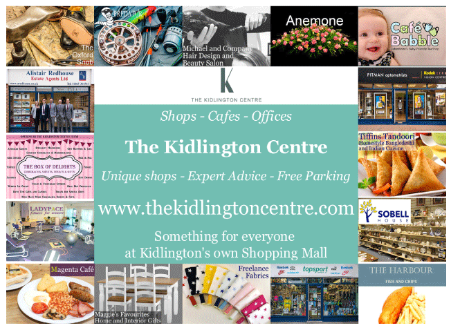 The Kidlington Centre serving Kidlington - Shopping Centres