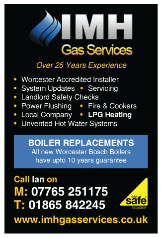 IMH Gas Services serving Kidlington - Plumbing & Heating