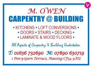 M. Owen Carpentry serving Maesteg - Carpenters & Joiners