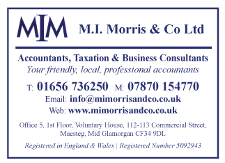 M.I. Morris & Co. Ltd serving Maesteg - Taxation Specialists