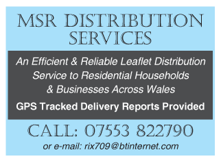 MSR Distribution Services serving Maesteg - Leaflet Distribution