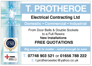 T. Protheroe Electrical Contracting Services serving Porthcawl - Electricians