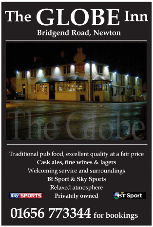 The Globe Inn serving Porthcawl - Restaurants