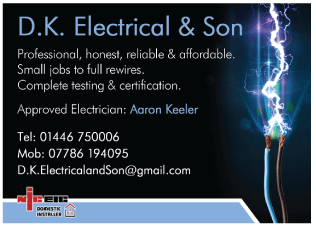 D. K. Electrical & Son serving Vale of Glamorgan - P A T Testing