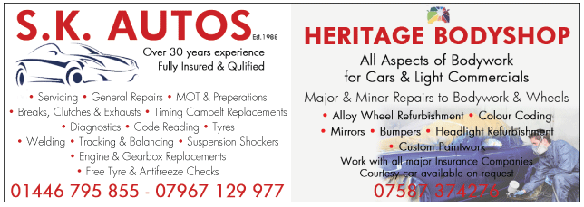 S K Autos serving Vale of Glamorgan - Garage Services