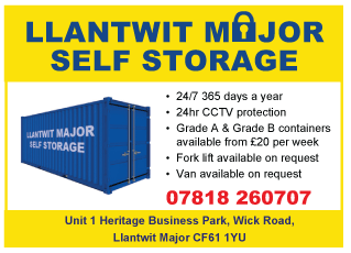 Llantwit Major Self Storage serving Vale of Glamorgan - Self Storage