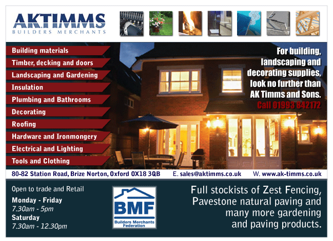 A.K Timms & Sons Ltd serving Witney - Builders Merchants