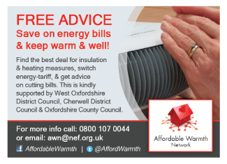 Oxfordshire Affordable Warmth Network serving Witney - Energy Efficiency