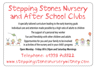 Stepping Stones Nursery serving Witney - Nurseries & Nursery Schools